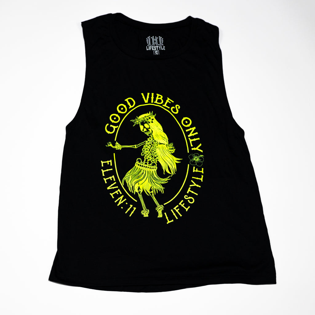 Ladies Tank Top Good Vibes Only