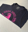 Good Vibes Only Cropped Ladies Tank